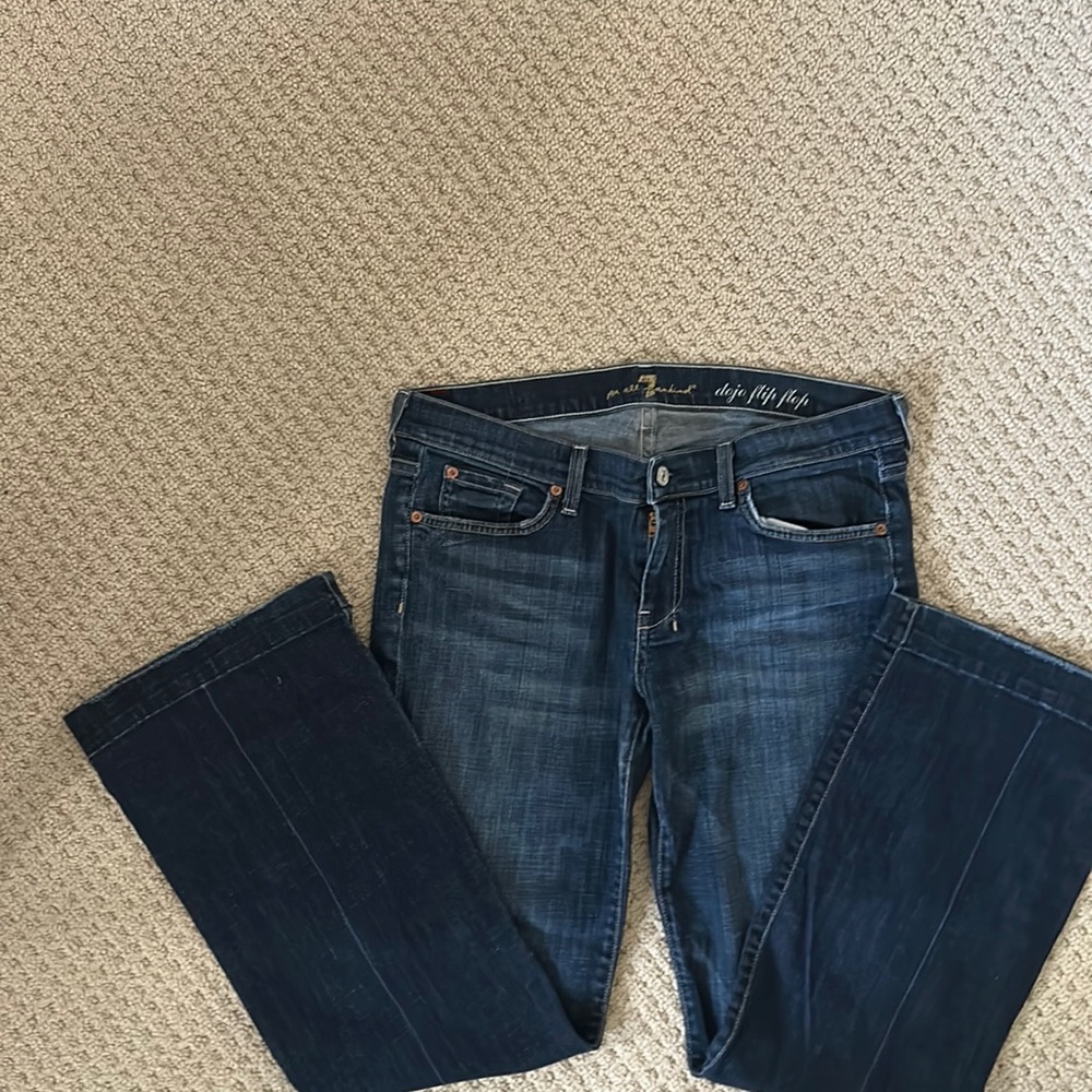 7 for all mankind dojo flip flop jeans.